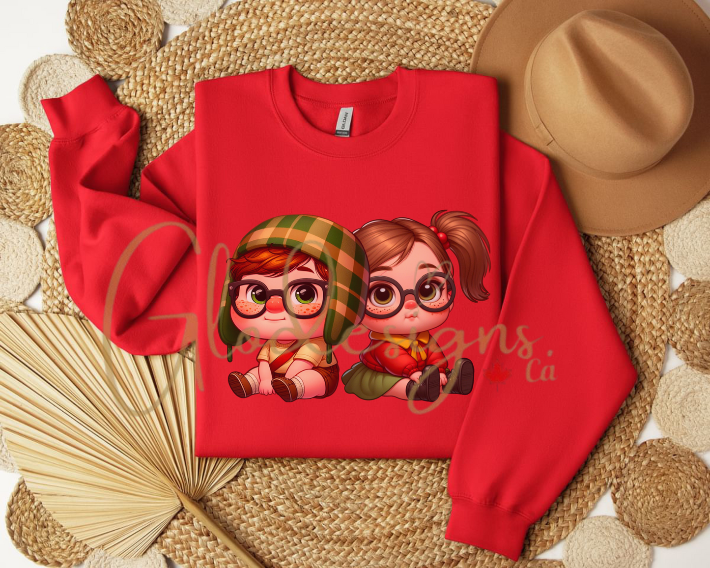 Mexican Chavito & Chilindrina Crewneck (Unisex).