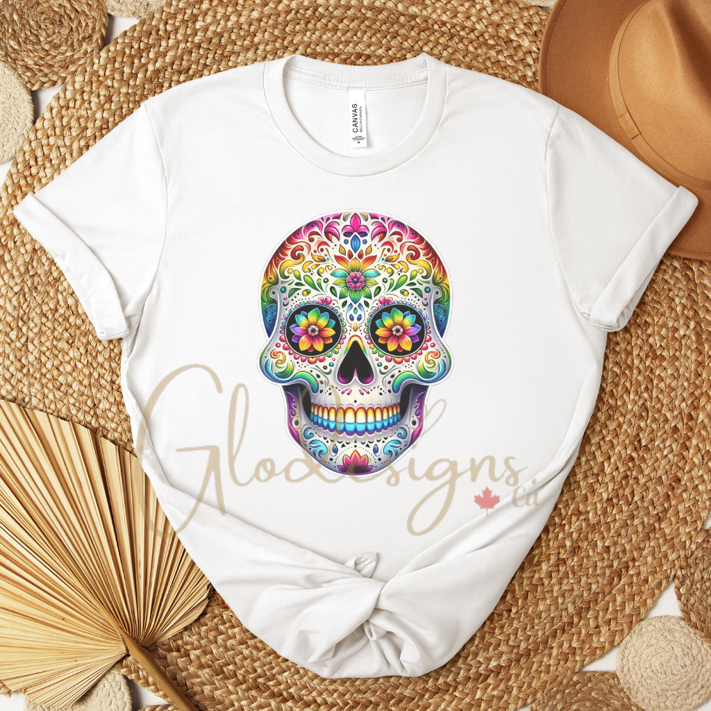 Sugar skulls - Calaberitas 💞 T-Shirt (Unisex).