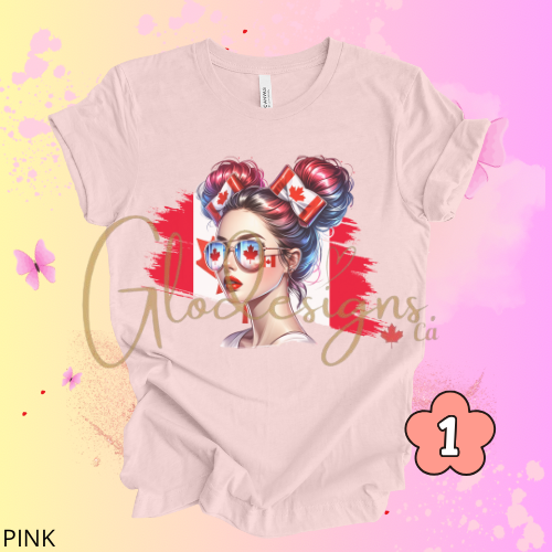 Canadian Girls #1 T-Shirt (Unisex).