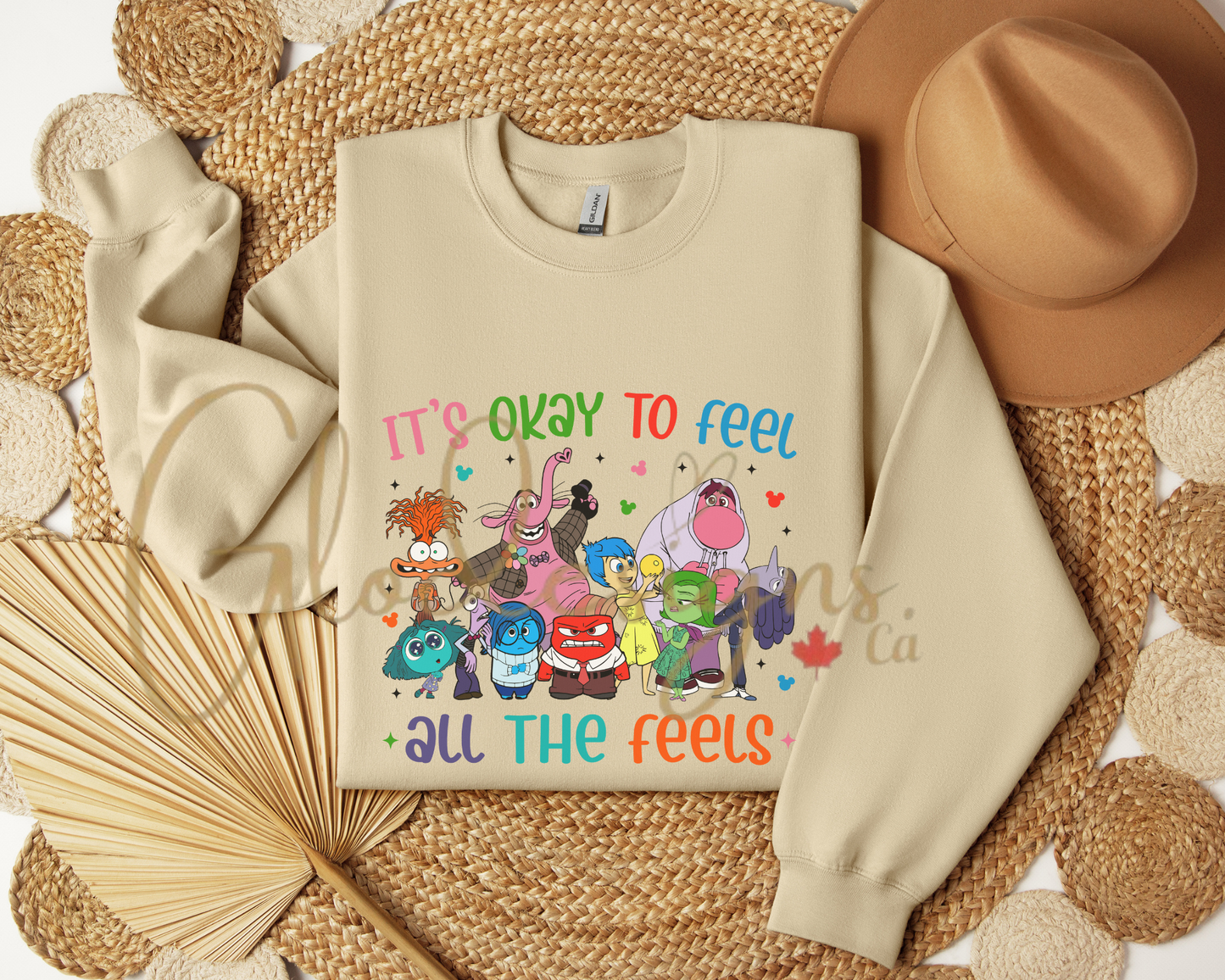 Inside Out2 Intensamente Crewneck (Unisex).