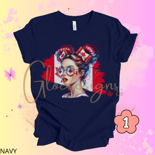 Canadian Girls #1 T-Shirt (Unisex).