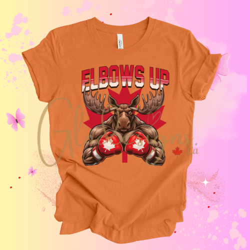 Canadian Elbows Up T-Shirt (Unisex).