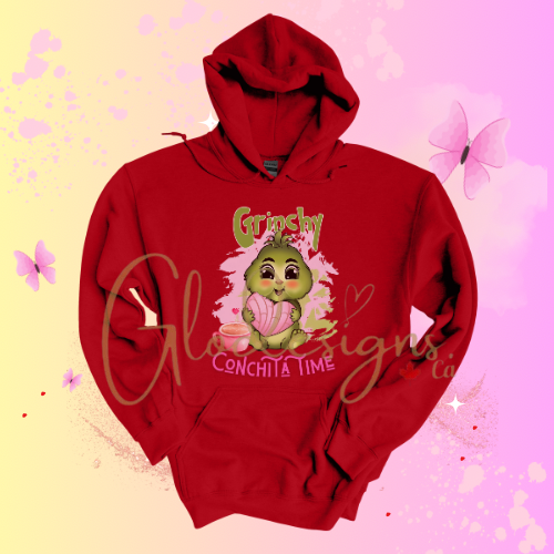 Baby Grinchy Hoodie (Unisex).