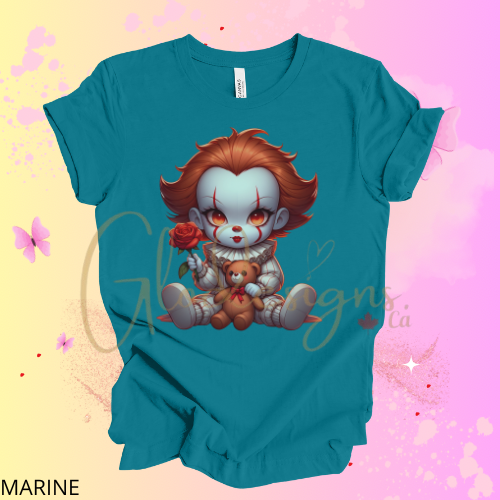 Children of the clown Pennywise Halloween 💞 T-Shirt (Unisex).