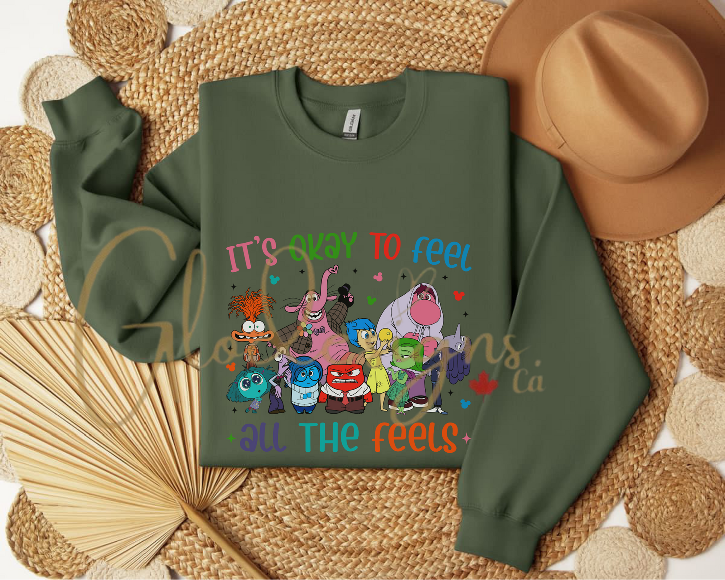 Inside Out2 Intensamente Crewneck (Unisex).