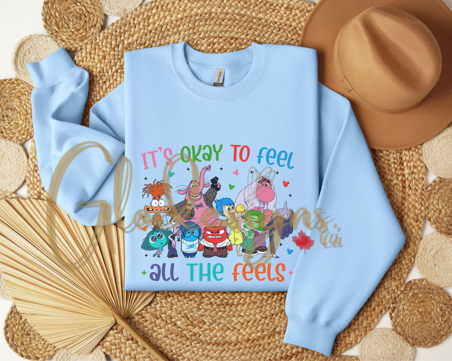 Inside Out2 Intensamente Crewneck (Unisex).