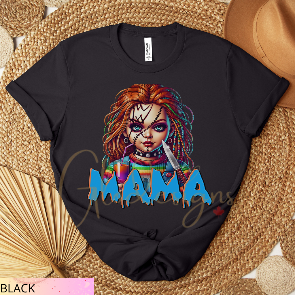Mamá (Chucky) diabólica Halloween 💞 T-Shirt (Unisex).