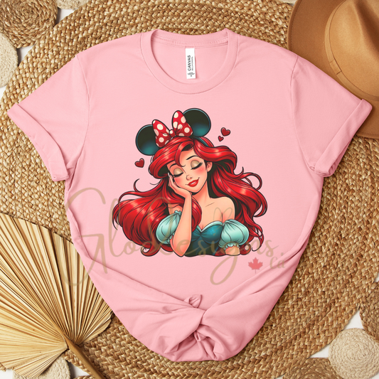 Ariel the little mermaid 💞 T-shirt (Unisex).