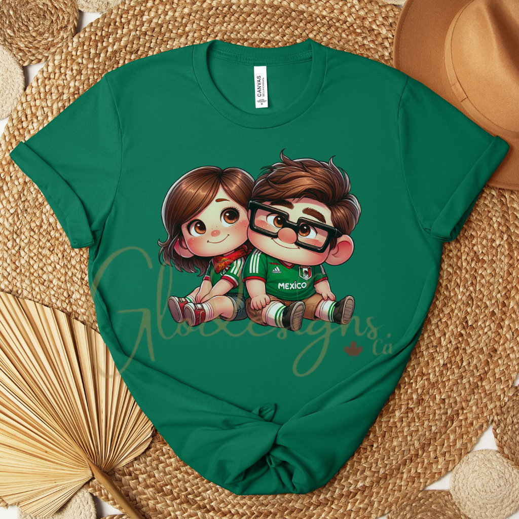 Carl & Ellie Mexicanos 💞 T-Shirt (Unisex).