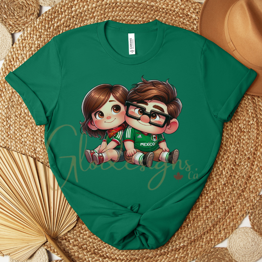 Carl & Ellie Mexicanos 💞 T-Shirt (Unisex).