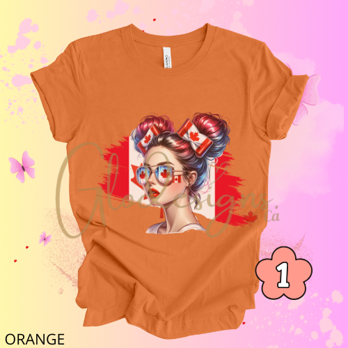 Canadian Girls #1 T-Shirt (Unisex).