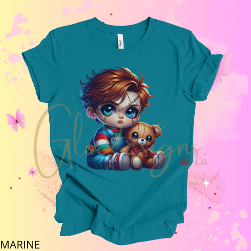 Children of Chucky diabólico Halloween 💞 T-Shirt (Unisex).