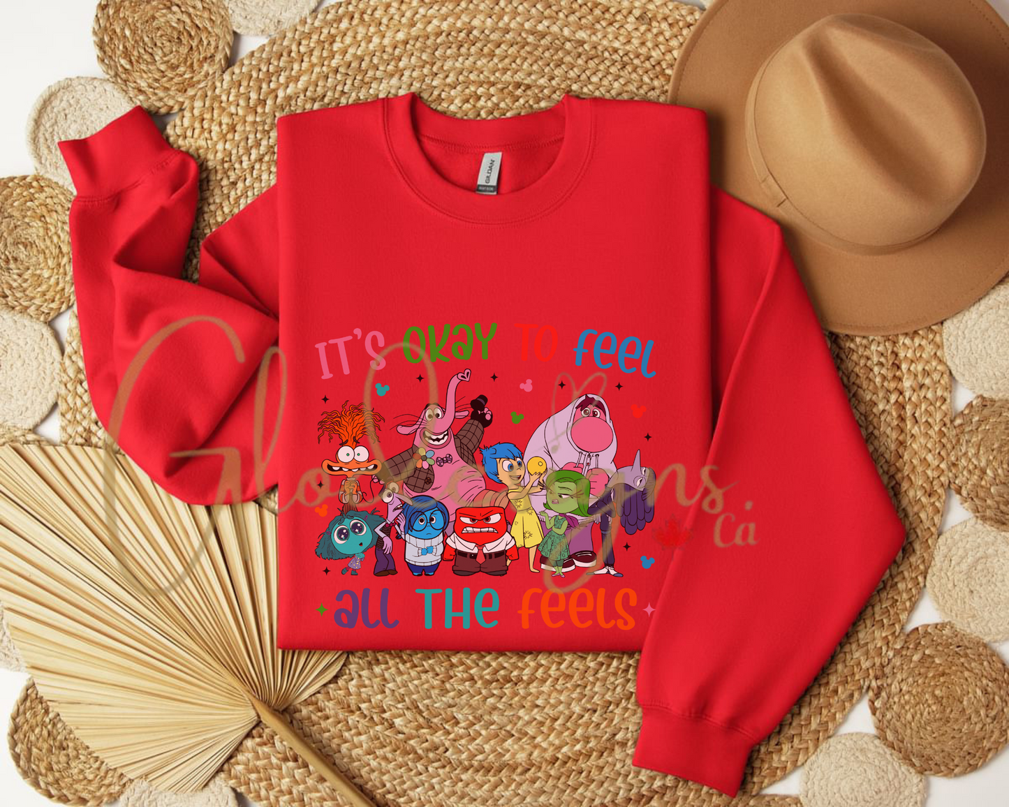 Inside Out2 Intensamente Crewneck (Unisex).