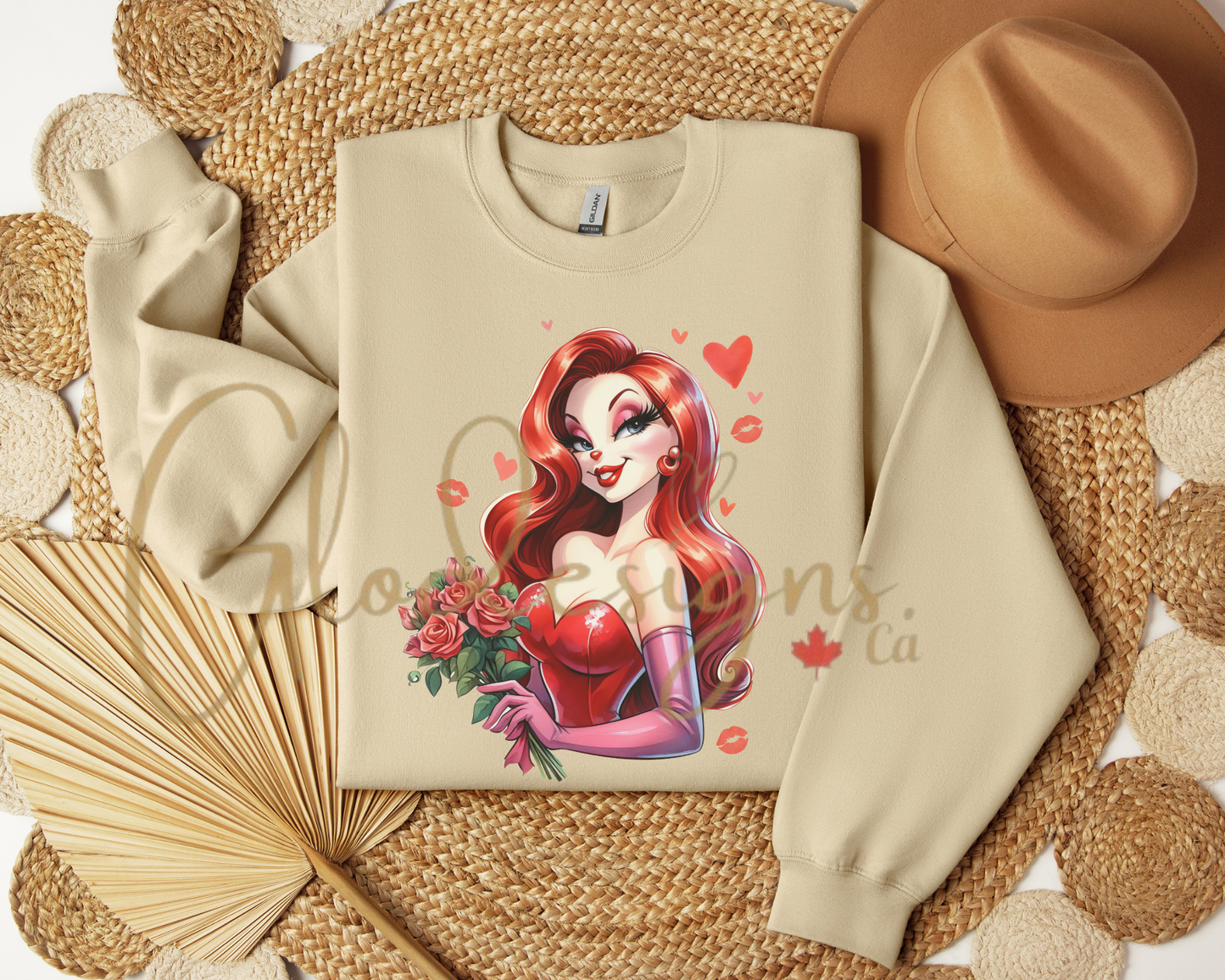 Jessica Rabbit Crewneck (Unisex).
