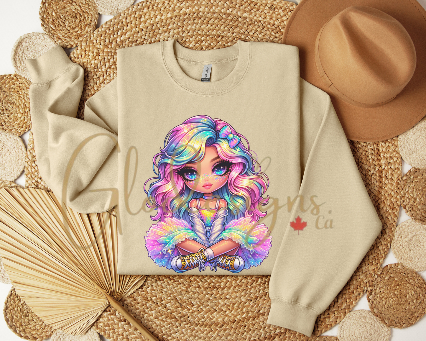 Rainbow Girls Crewneck (Unisex).