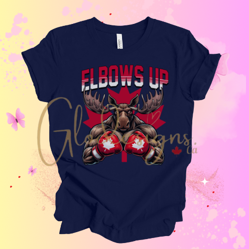 Canadian Elbows Up T-Shirt (Unisex).