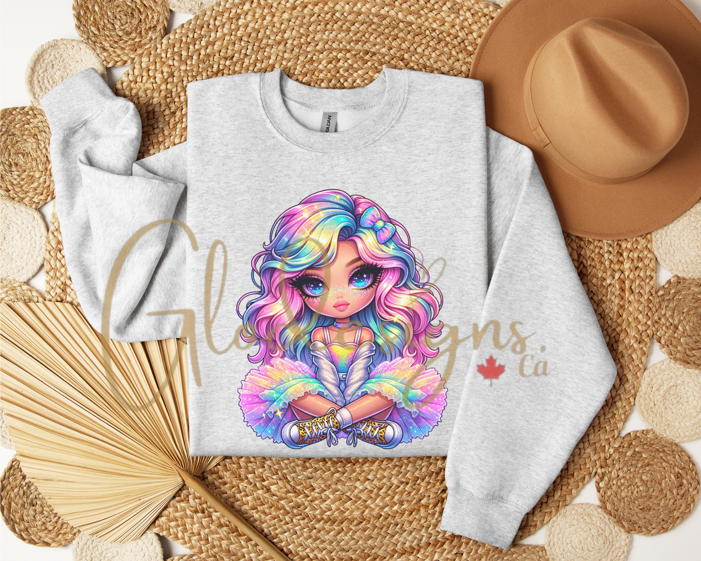 Rainbow Girls Crewneck (Unisex).