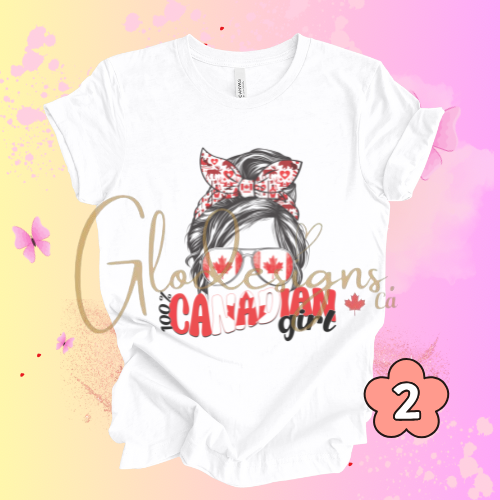 Canadian Girls #2 T-Shirt (Unisex).