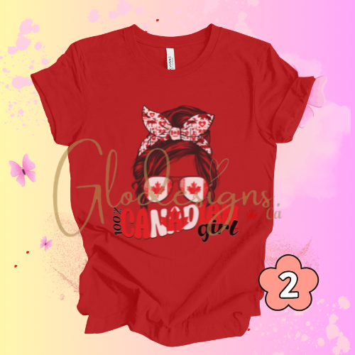 Canadian Girls #2 T-Shirt (Unisex).