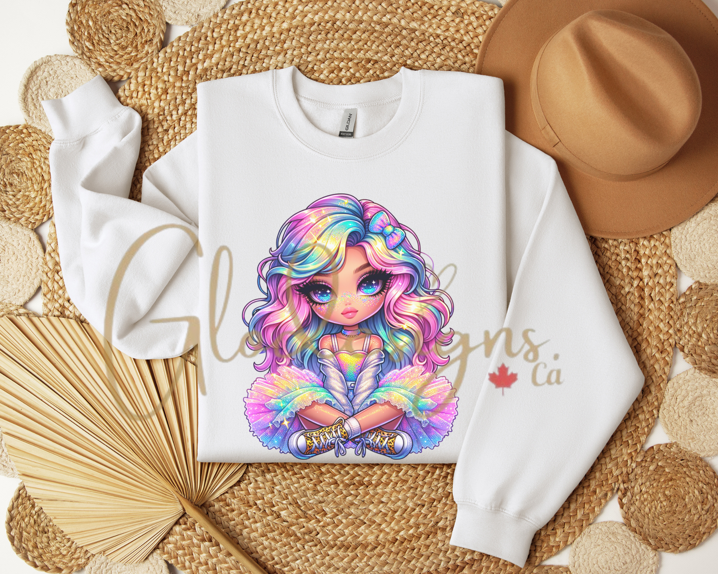 Rainbow Girls Crewneck (Unisex).