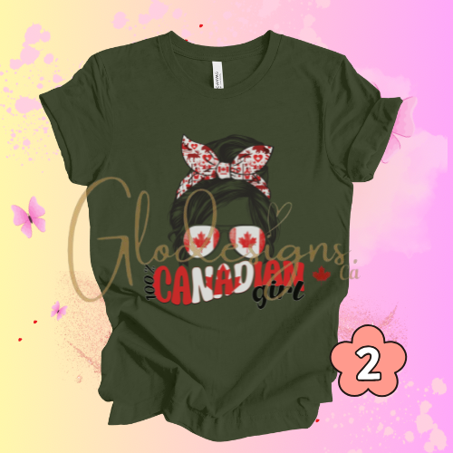Canadian Girls #2 T-Shirt (Unisex).