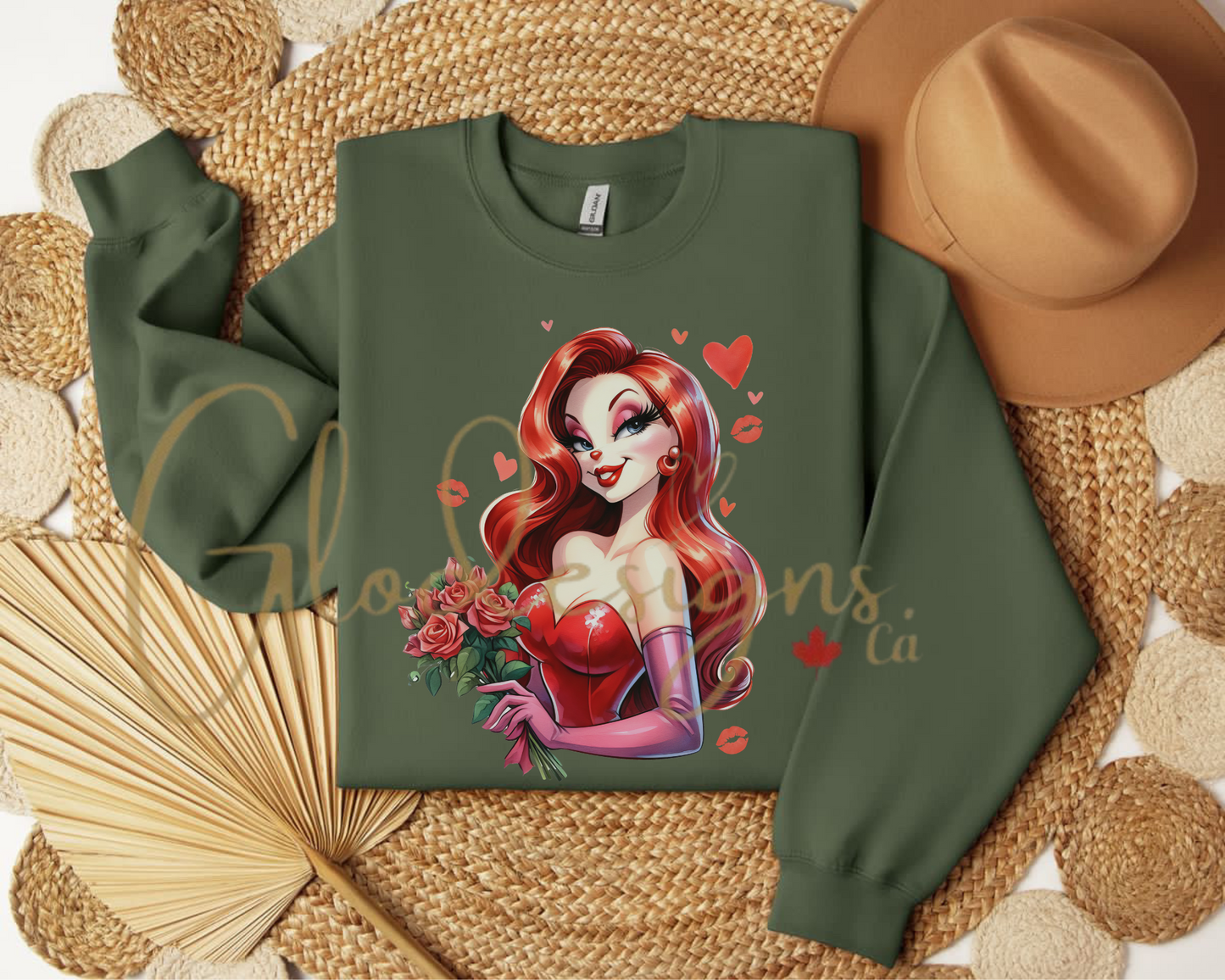 Jessica Rabbit Crewneck (Unisex).