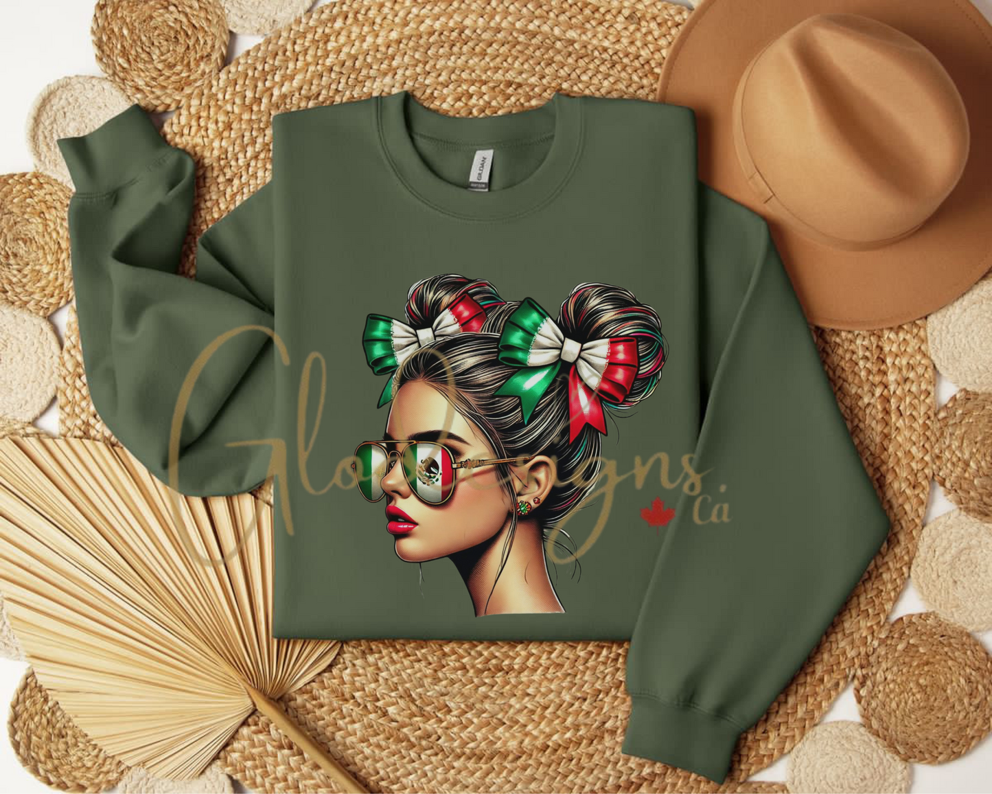 Mexican Girl Crewneck (Unisex).