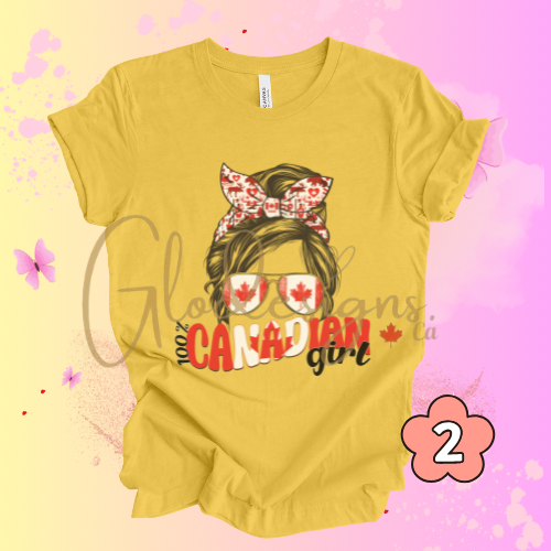 Canadian Girls #2 T-Shirt (Unisex).