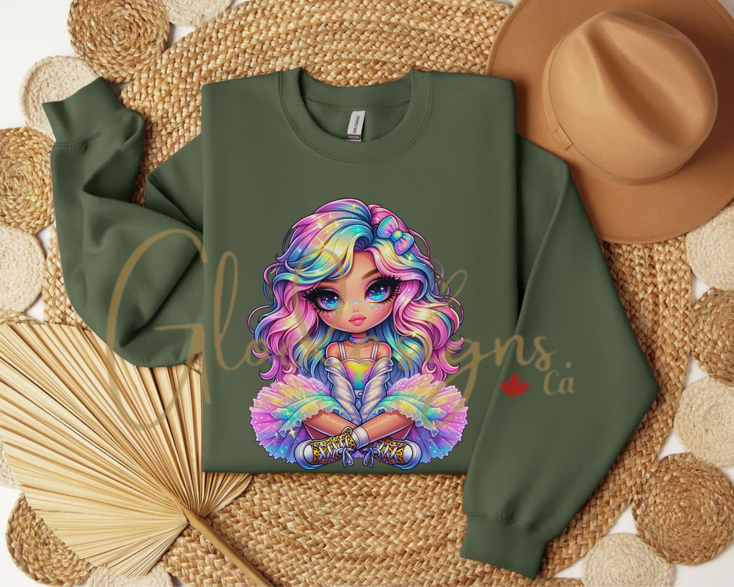 Rainbow Girls Crewneck (Unisex).