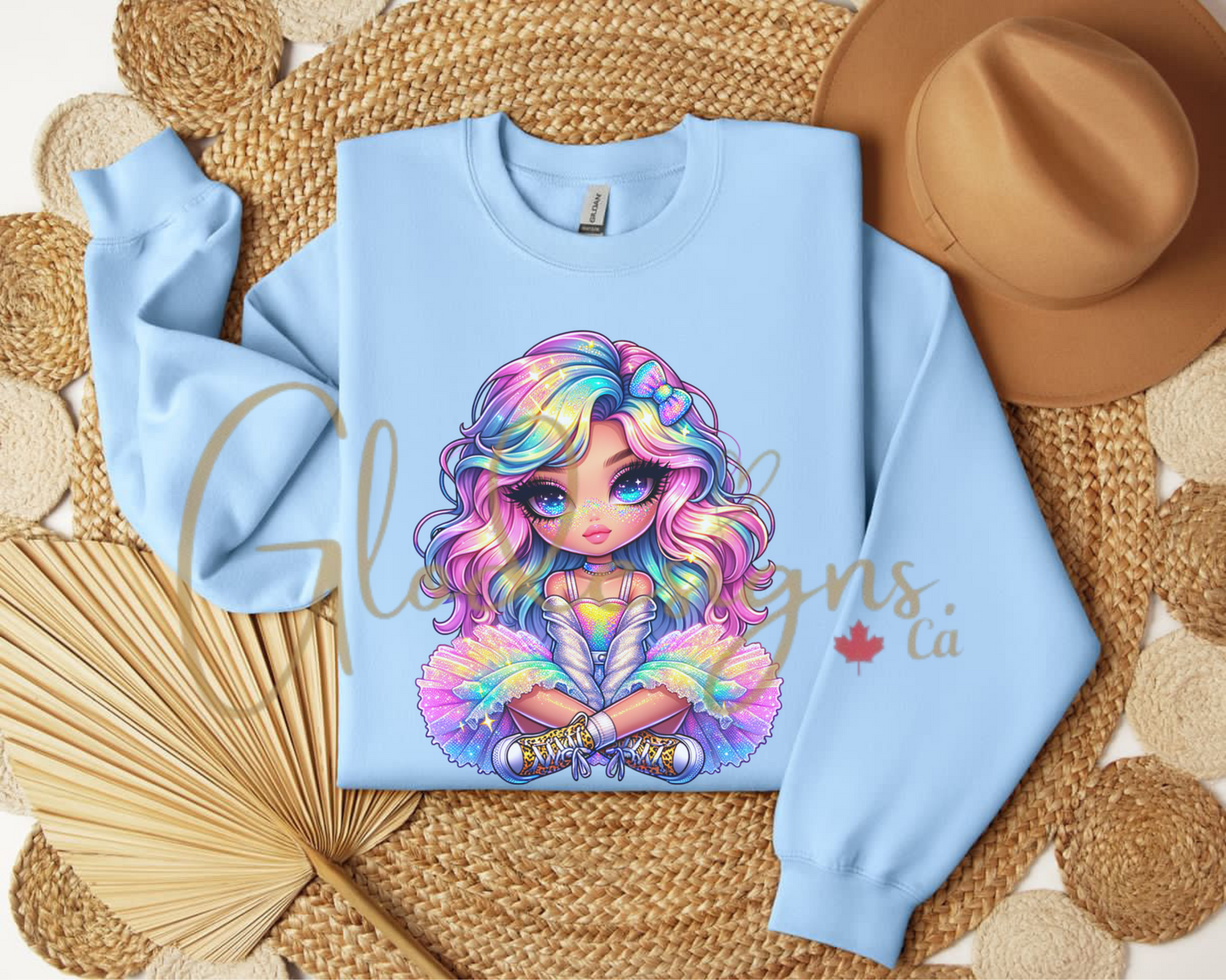 Rainbow Girls Crewneck (Unisex).