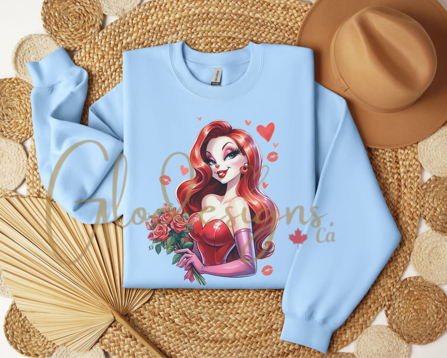Jessica Rabbit Crewneck (Unisex).