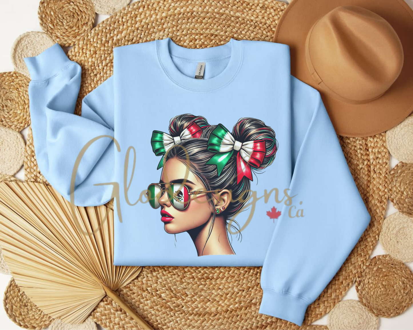 Mexican Girl Crewneck (Unisex).