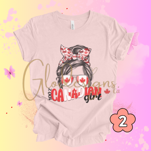 Canadian Girls #2 T-Shirt (Unisex).