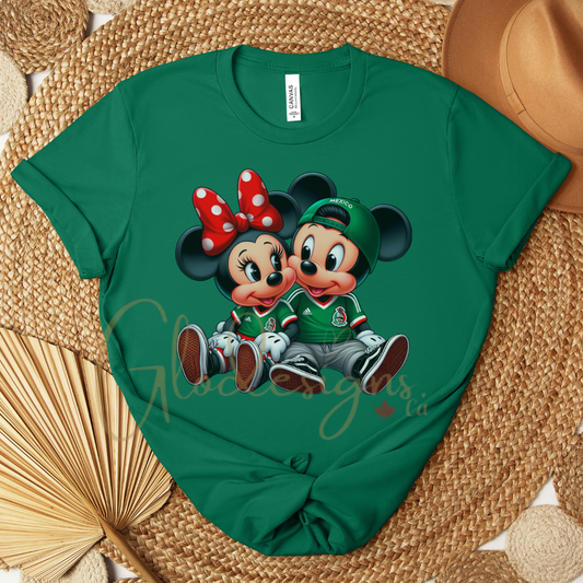Mexican Minnie & Mickey💞 T-Shirt (Unisex).