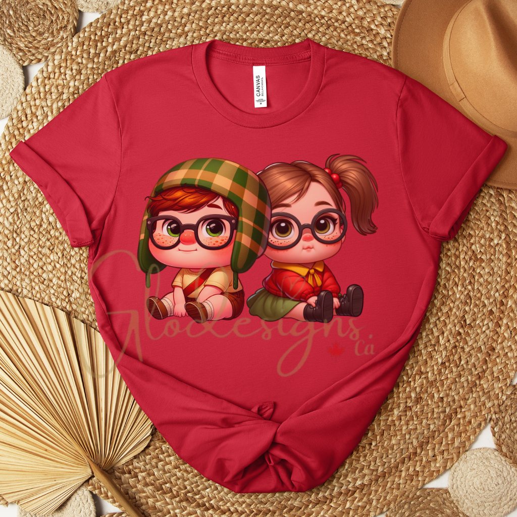 Kids Chavito & la Chilindrina 💞T-Shirt (Unisex).