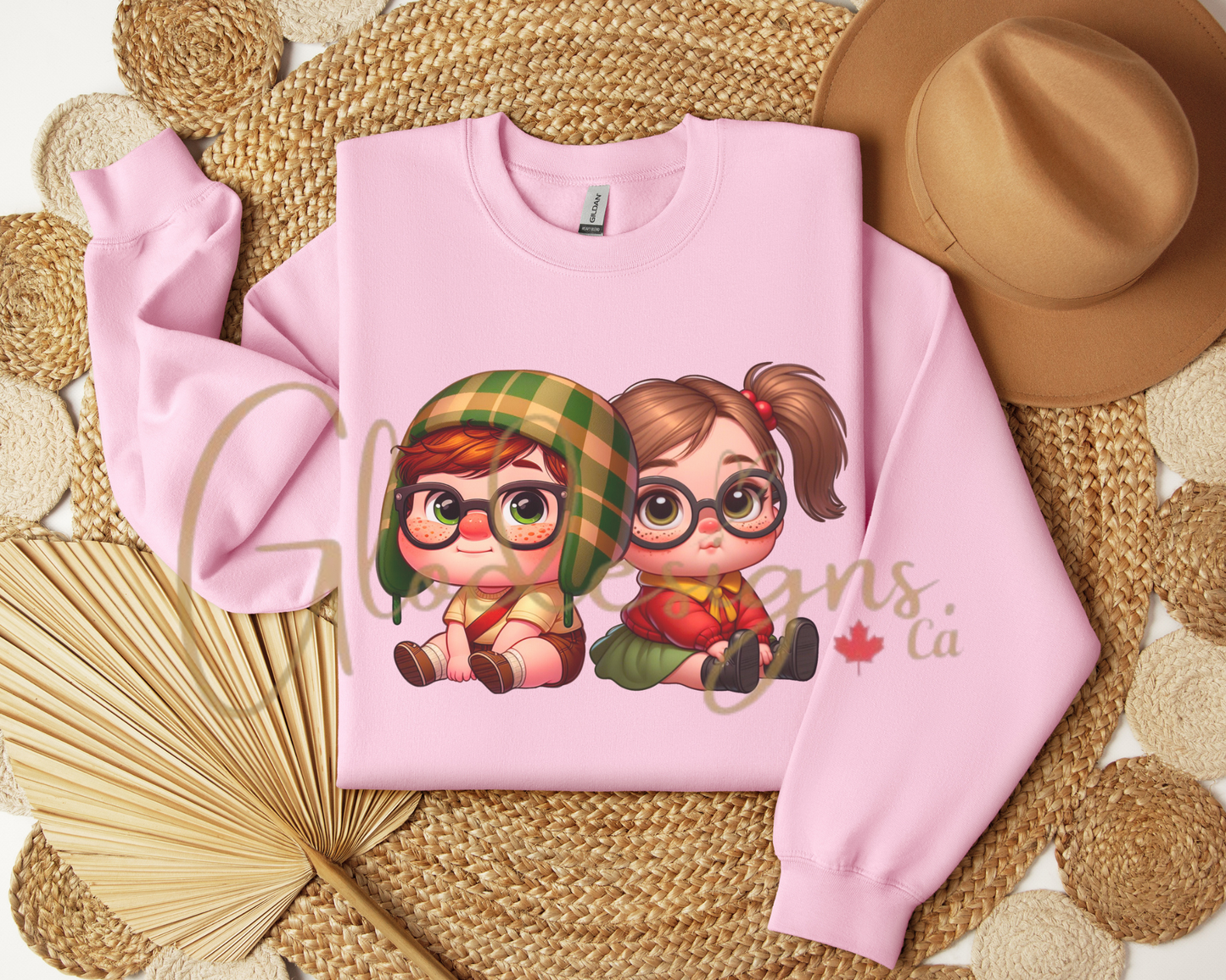 Mexican Chavito & Chilindrina Crewneck (Unisex).