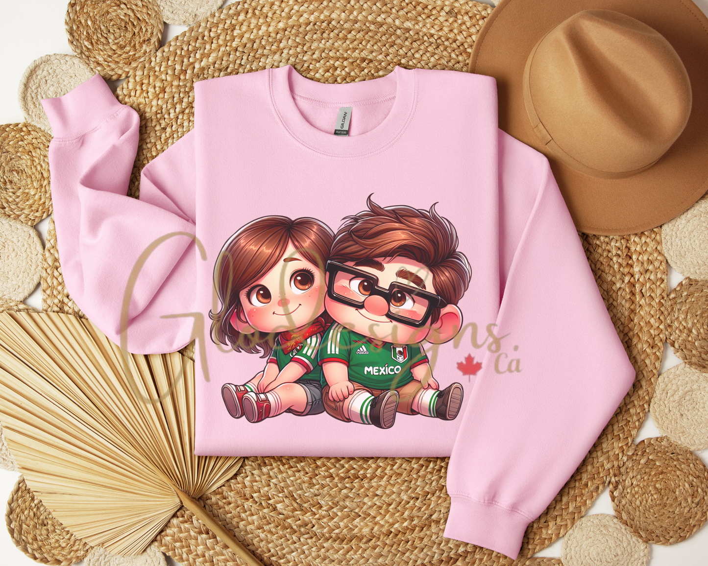Ellie & Carl Mexican Crewneck (Unisex).