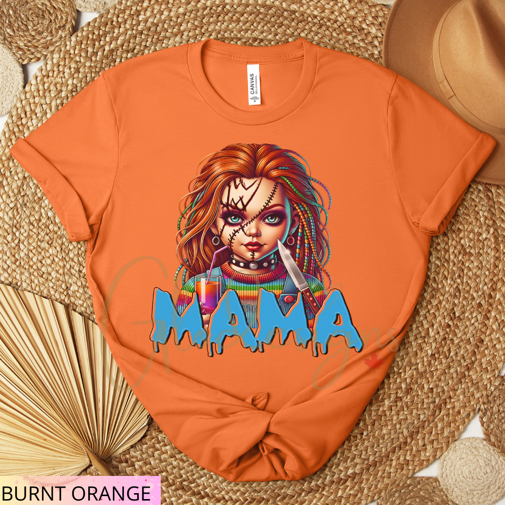 Mamá (Chucky) diabólica Halloween 💞 T-Shirt (Unisex).