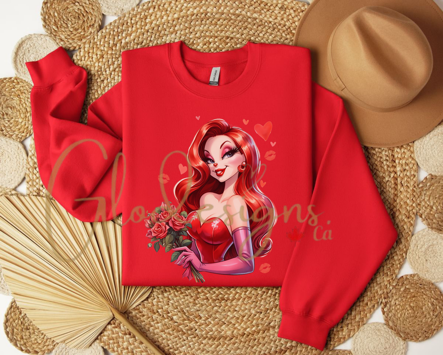 Jessica Rabbit Crewneck (Unisex).