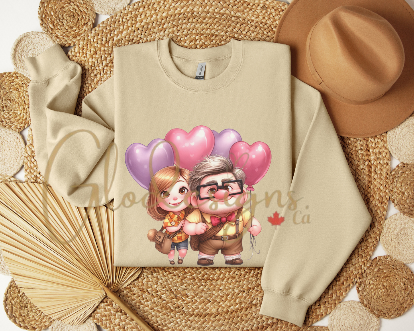 Love C & E Crewneck (Unisex).