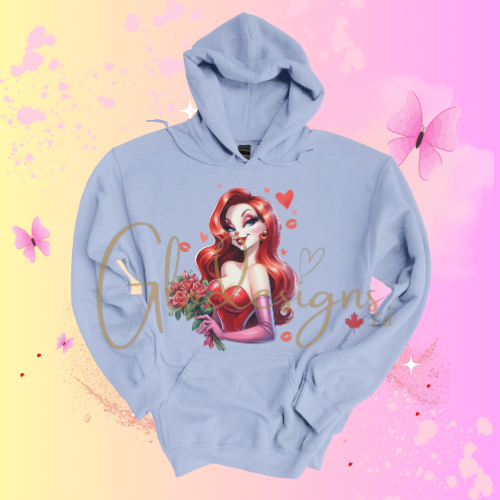 Jessica Rabbit Hoodie (Unisex).