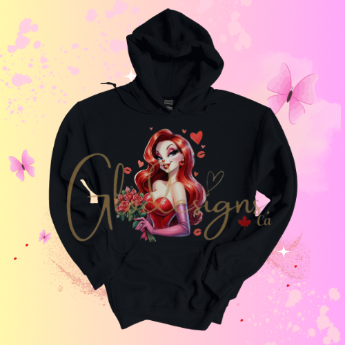 Jessica Rabbit Hoodie (Unisex).