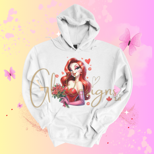 Jessica Rabbit Hoodie (Unisex).