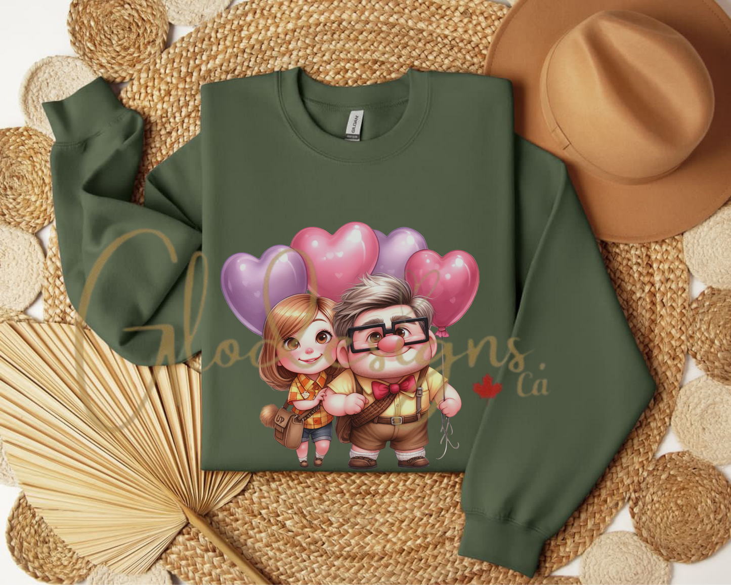 Love C & E Crewneck (Unisex).