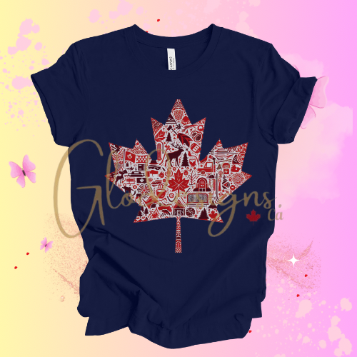 Canadian Leaf 🍁 T-Shirt (Unisex).