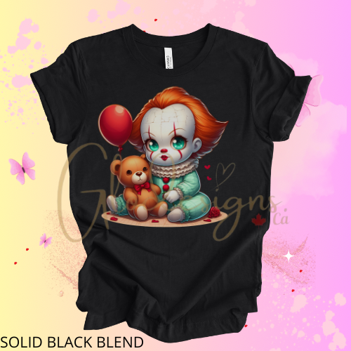 Children of the clown Pennywise Halloween 💞 T-Shirt (Unisex).