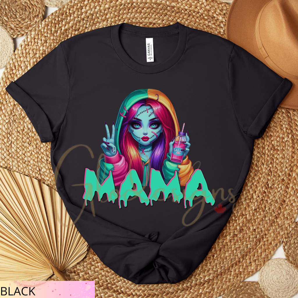 Mamá Sally (Nightmare) Halloween 💞 T-Shirt (Unisex).