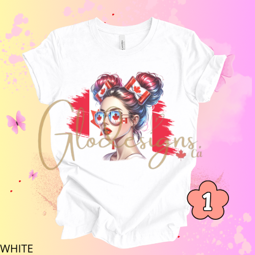 Canadian Girls #1 T-Shirt (Unisex).