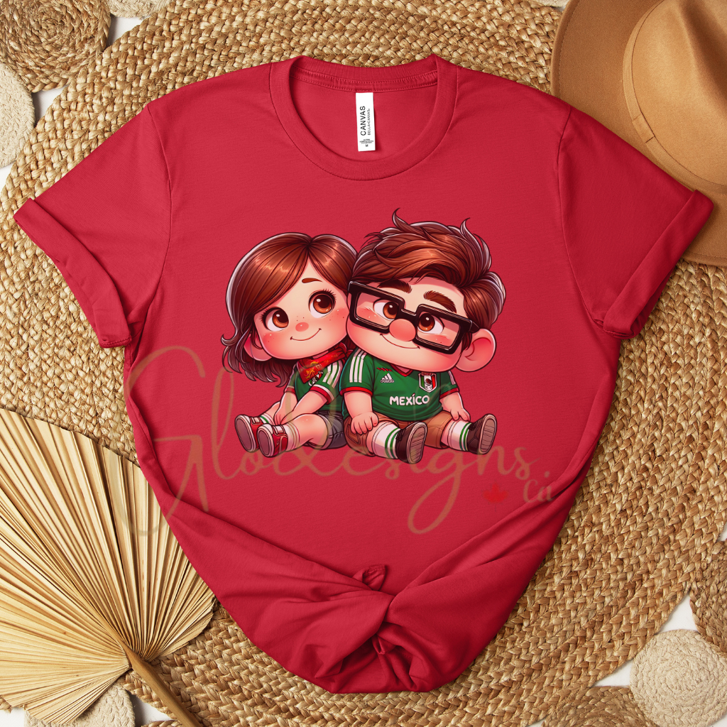 Carl & Ellie Mexicanos 💞 T-Shirt (Unisex).