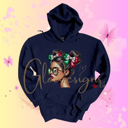 Mexican Girl Hoodie (Unisex).